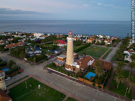 Aerial view of Punta del Este lighthouse - Punta del Este and its near resorts - URUGUAY. Photo #77206
