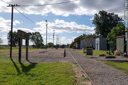 Mal Abrigo train station preserved for tourism - San José - URUGUAY. Photo #77487