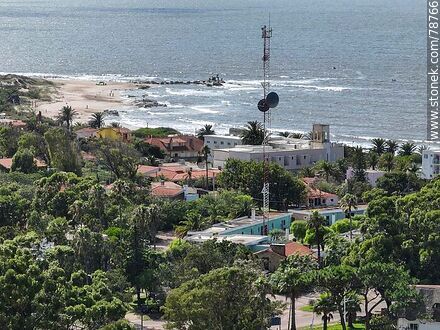 Aerial photo of the Prefecture of Atlántida - Department of Canelones - URUGUAY. Photo #78766