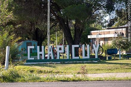 Letrero de Chapicuy - Department of Paysandú - URUGUAY. Photo #80321