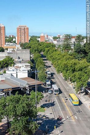 Av. 8 de Octubre corner L. A. de Herrera in 2019 - Department of Montevideo - URUGUAY. Photo #80417
