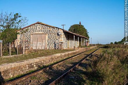 Estación Francia de ferrocarril - Departamento de Río Negro - URUGUAY. Foto No. 80766
