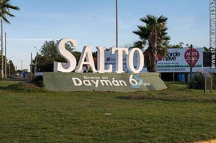 Poster of Salto and Termas del Daymán, 65 years old - Department of Salto - URUGUAY. Photo #81357
