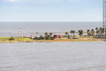Prefectura Naval en la punta Trouville - Departamento de Montevideo - URUGUAY. Foto No. 81870