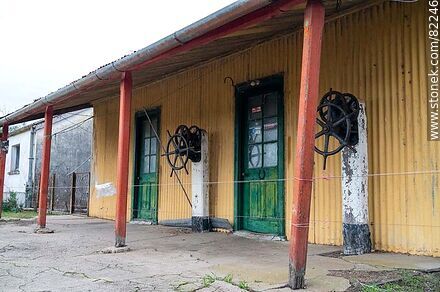 Estación de trenes Ing. Andreoni - Departamento de Lavalleja - URUGUAY. Foto No. 82246