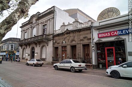 Juzgado de Paz y Club Minas - Departamento de Lavalleja - URUGUAY. Foto No. 82375