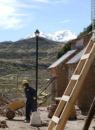 Working in Socoroma - Chile - Others in SOUTH AMERICA. Photo #82935