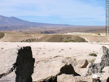 Desierto en la cordillera de los Andes - Chile - Otros AMÉRICA del SUR. Foto No. 82911