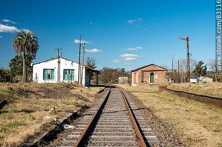 Estación Guichón de ferrocarril - Departamento de Paysandú - URUGUAY. Foto No. 83116
