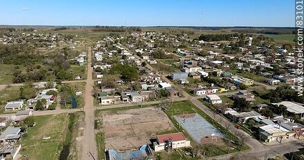 Vista aérea de Guichón - Departamento de Paysandú - URUGUAY. Foto No. 83101