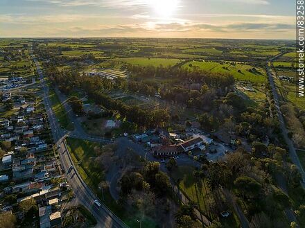 Aerial view of Parque Rodó, route 3 - San José - URUGUAY. Photo #83258