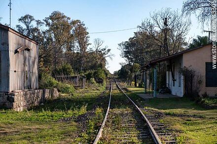 Piedras Coloradas train station. Railways to Paysandú - Department of Paysandú - URUGUAY. Photo #83305