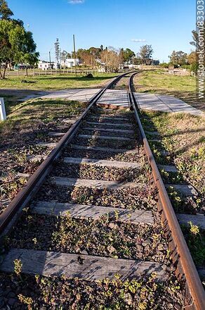 Piedras Coloradas train station. Railroads to Algorta - Department of Paysandú - URUGUAY. Photo #83303