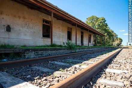 Estación de trenes Piñera - Departamento de Paysandú - URUGUAY. Foto No. 83344