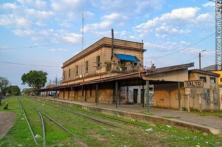 Estación de trenes de Salto - Departamento de Salto - URUGUAY. Foto No. 84292