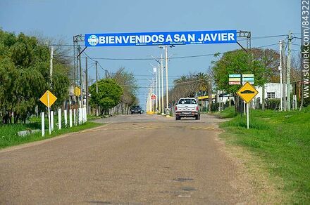 Bienvenidos a San Javier - Departamento de Río Negro - URUGUAY. Foto No. 84322