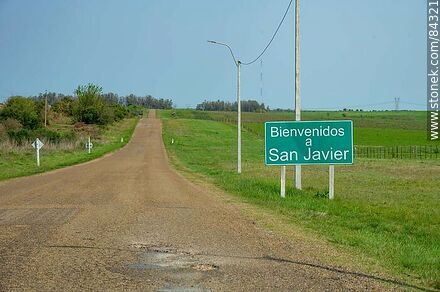 Bienvenidos a San Javier - Departamento de Río Negro - URUGUAY. Foto No. 84321