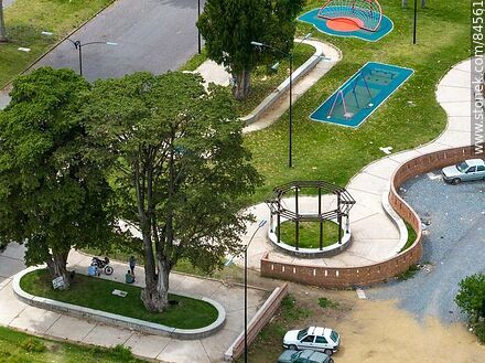 Aerial view of recreation areas and playgrounds - Lavalleja - URUGUAY. Photo #84561