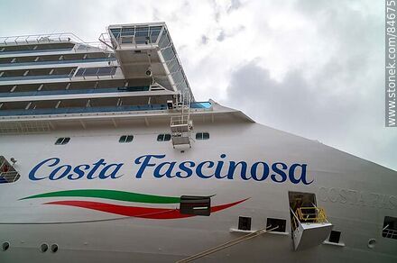 Crucero Costa Fascinosa en Montevideo - Departamento de Montevideo - URUGUAY. Foto No. 84675