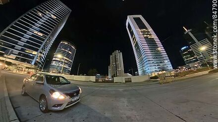 Fisheye in the towers of Buceo - Department of Montevideo - URUGUAY. Photo #84790