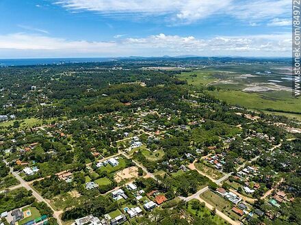 Aerial view of El Placer - Punta del Este and its near resorts - URUGUAY. Photo #84972