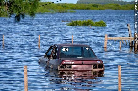 Severe flooding of the Cuareim River - Artigas - URUGUAY. Photo #85674