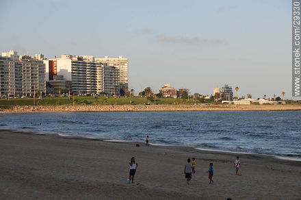 Pocitos beach  - Department of Montevideo - URUGUAY. Photo #29330
