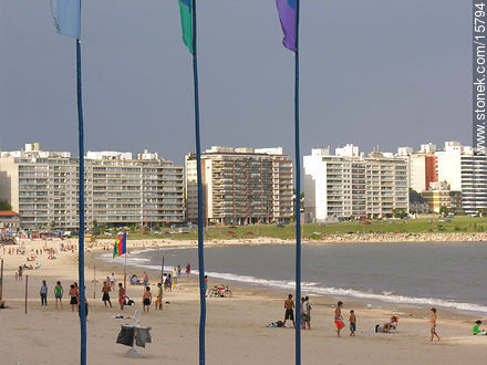 Playa Pocitos - Departamento de Montevideo - URUGUAY. Foto No. 15794