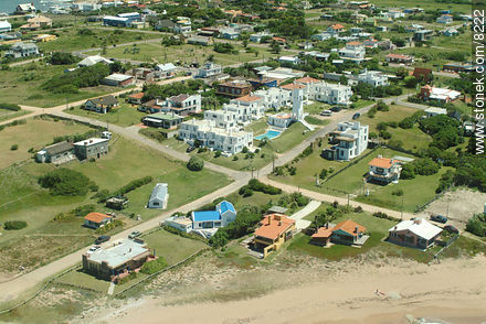 Vista aérea de José Ignacio, - Punta del Este y balnearios cercanos - URUGUAY. Foto No. 8222