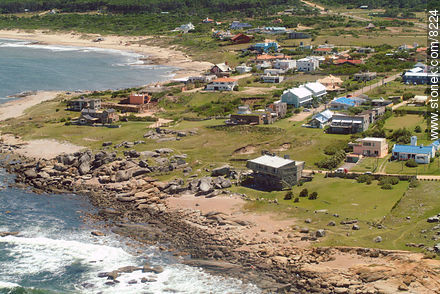 Aerial view of Jose Ignacio - Punta del Este and its near resorts - URUGUAY. Photo #8224