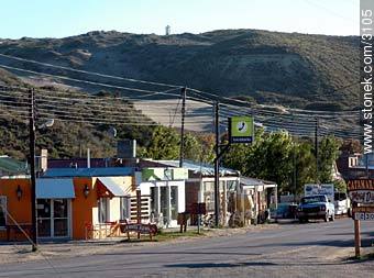 Main street. - Province of Chubut - ARGENTINA. Photo #3105