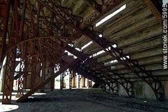 Under the grandstands. - Department of Colonia - URUGUAY. Photo #5995