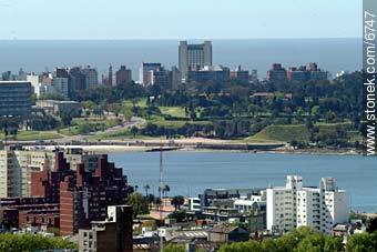 Palermo quarter, Ramírez beach, Golf Park, Sheraton Hotel - Department of Montevideo - URUGUAY. Photo #6747