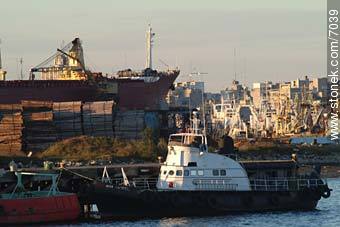 Port of Montevideo - Department of Montevideo - URUGUAY. Photo #7039