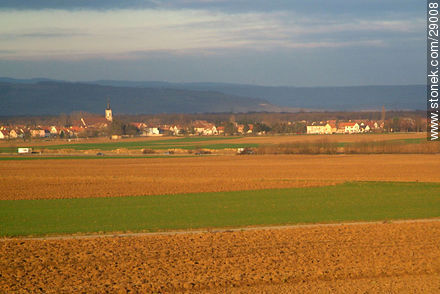 Rutas A35 E25 Mulhouse, Colmar, Estrasburgo.  - Región de Alsacia - FRANCIA. Foto No. 29008
