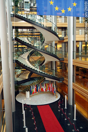 Inside European Parliament - Region of Alsace - FRANCE. Photo #29051