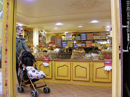 Tienda de dulces en Estrasburgo - Región de Alsacia - FRANCIA. Foto No. 29103