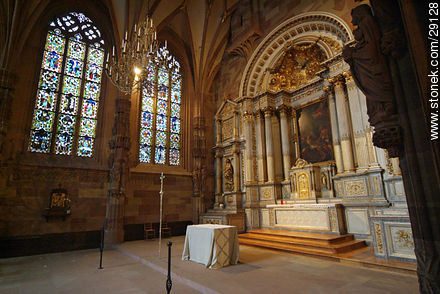 Interior de la Catedral de Estrasburgo - Región de Alsacia - FRANCIA. Foto No. 29128