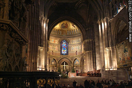 Interior de la Catedral de Estrasburgo - Región de Alsacia - FRANCIA. Foto No. 29132