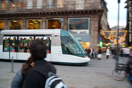 Tranvías de Estrasburgo - Región de Alsacia - FRANCIA. Foto No. 29170