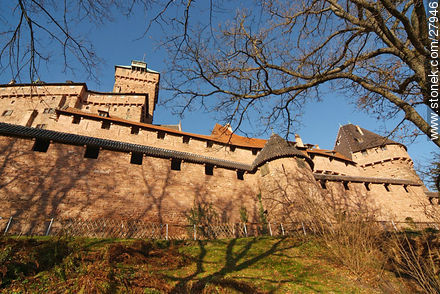 Haut-Koenigsbourg castle - Region of Alsace - FRANCE. Photo #27946