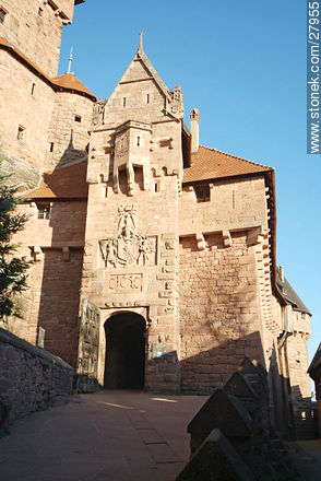 Haut-Koenigsbourg castle - Region of Alsace - FRANCE. Photo #27955