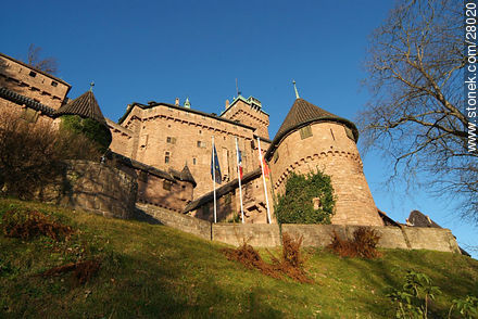Castillo Haut-Koenigsbourg - Región de Alsacia - FRANCIA. Foto No. 28020