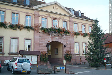 Hotel de Ville, intendencia de Riquewihr - Región de Alsacia - FRANCIA. Foto No. 28045