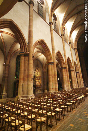 Colmar Cathedral - Region of Alsace - FRANCE. Photo #28085