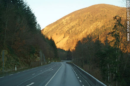 Cordillera de los Vosgos. Ruta a Col du Bussang.  - Región de Alsacia - FRANCIA. Foto No. 27608