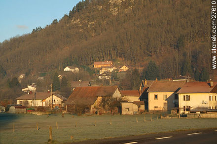 Pueblito montañes. Ramonchamp. - Región de Alsacia - FRANCIA. Foto No. 27610
