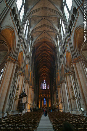 Reims Cathedral -  - FRANCE. Photo #27663