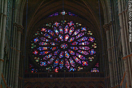 Vitrales de la Catedral de Reims -  - FRANCIA. Foto No. 27672