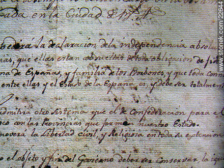 Manuscrito del siglo XVIII -  - IMÁGENES VARIAS. Foto No. 22644